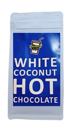 Білий кокосовий гарячий шоколад White Coconut Hot Chocolate, 500грам 1126401387 фото